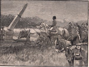 Napoléon à Rossbach en 1806